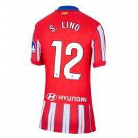 Maglia Calcio Atletico Madrid Samuel Lino #12 Prima Divisa Donna 2024-25 Manica Corta